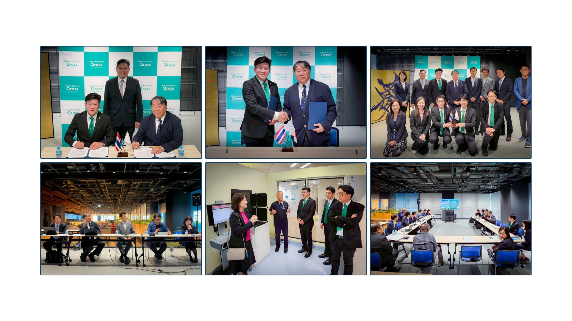 พิธีลงนาม MOU Nakanoshima Qross