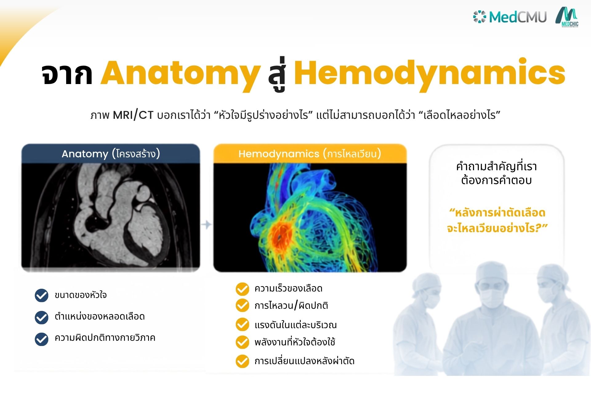 Anatomy vs Hemodynamics